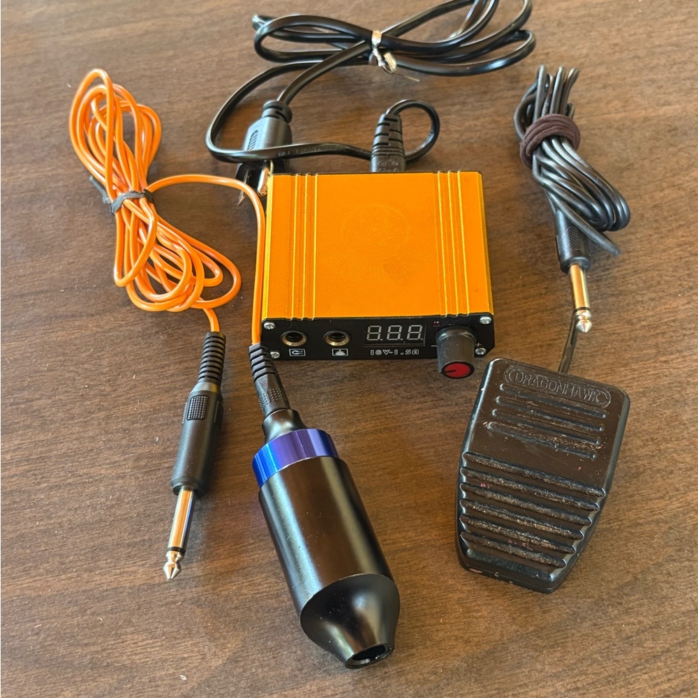 Orange Tattoo Power Supply Kit
